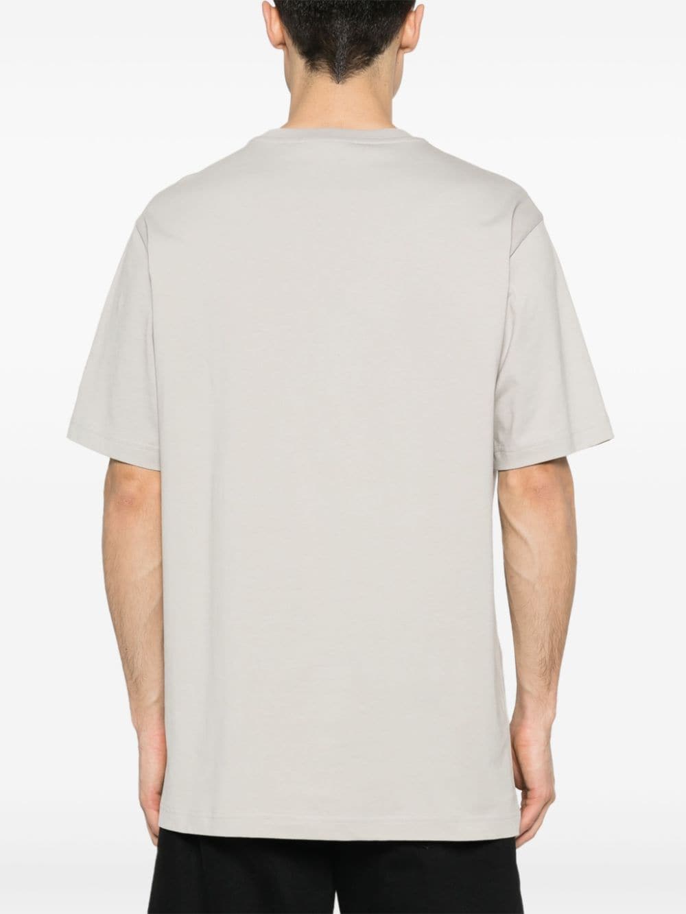 Shop Iceberg Cartoon-print Cotton T-shirt In Grey