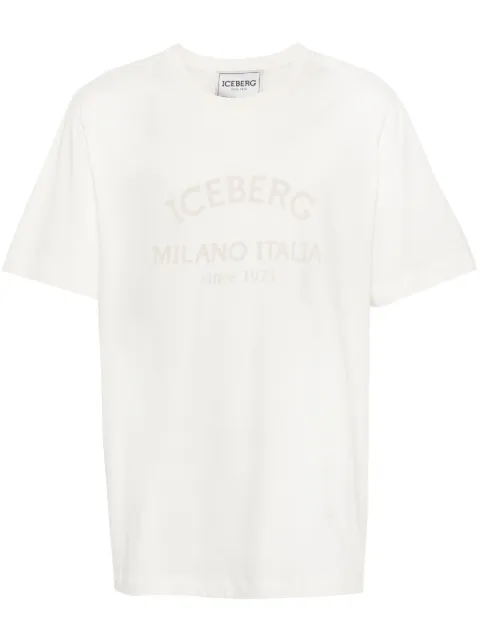 Iceberg logo-print cotton T-shirt