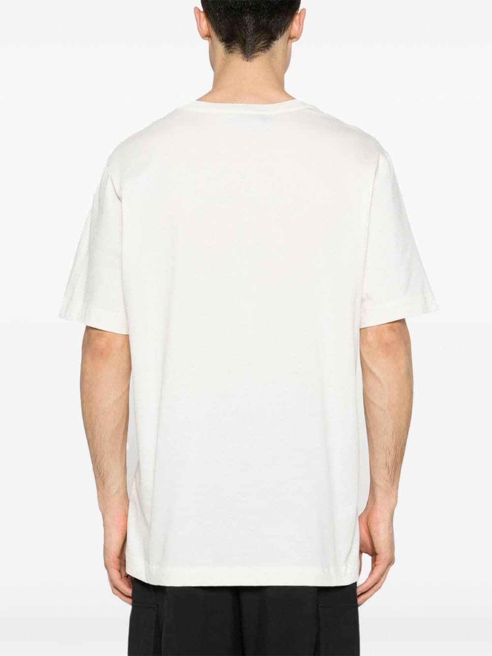 Iceberg Katoenen T-shirt met logoprint Beige