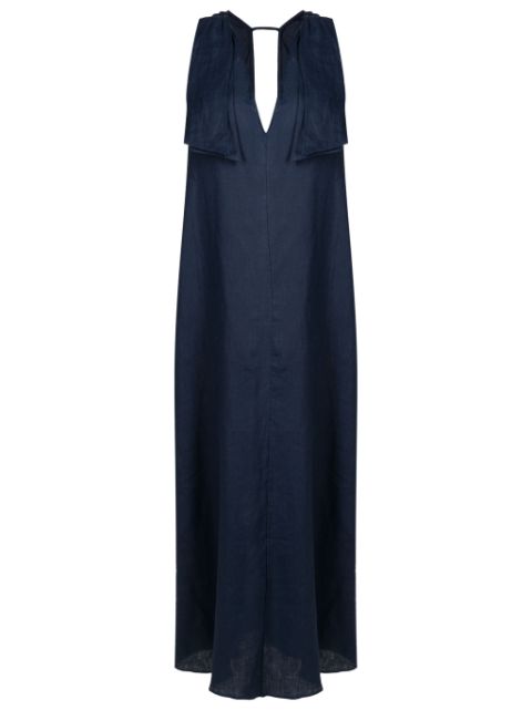 Adriana Degreas linen maxi dress