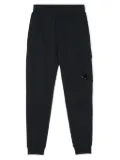 C.P. Company Kids Lens-appliqué track pants - Blue
