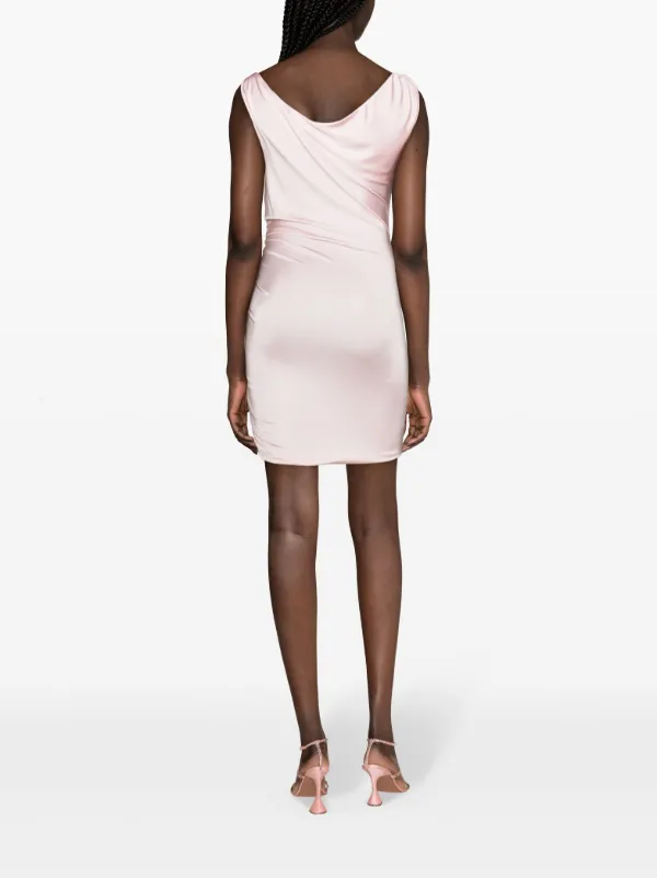 【関税&送料込】THE ANDAMANE Dresses Pink The Andamane Dress, Size 34 FR: Elegant Pink Mini