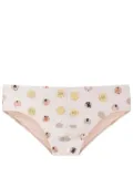 Amir Slama graphic-print swim shorts - Neutrals