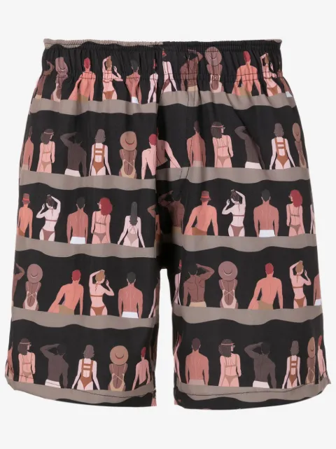 Amir Slama graphic-print shorts