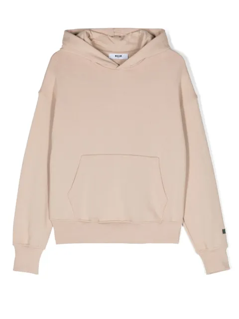 MSGM Kids hoodie con logo estampado