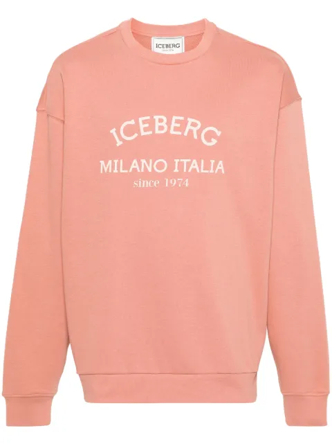 Iceberg logo-print sweatshirt