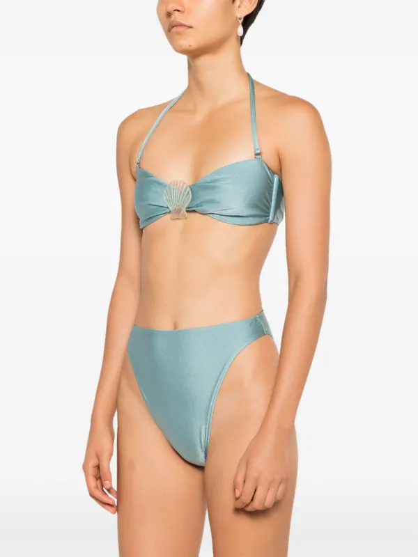 【Adriana Degreas】 Sequinedビキニ Sequined bikini in blue - Adriana Degreas | Mytheresa