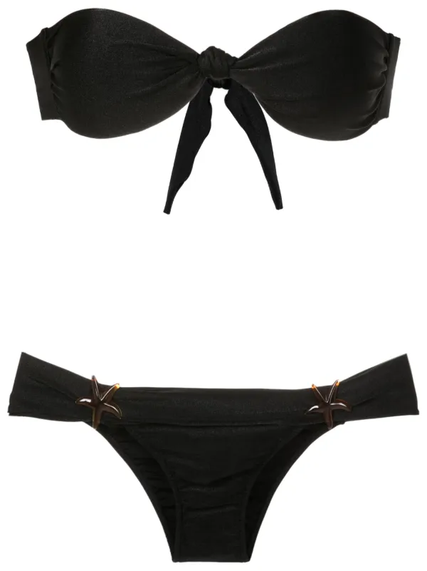 【Adriana Degreas】ベルト水着 Adriana Degreas - Matelasse Straps Bikini - Black – Simonett