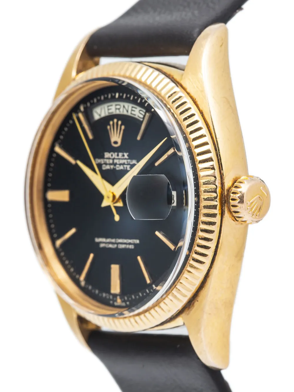 Pre-owned Rolex  Day-date 36mm In Black