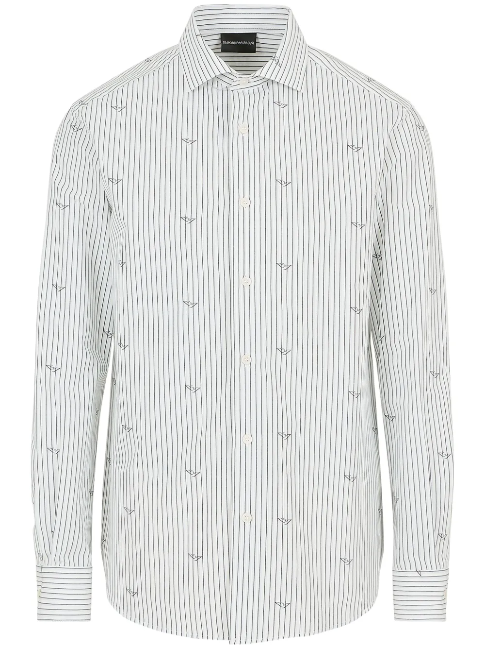 Emporio Armani Camicia a righe - Bianco