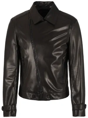 Emporio fashion leather jacket best sale