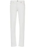 Emporio Armani J75 low-rise slim jeans - White