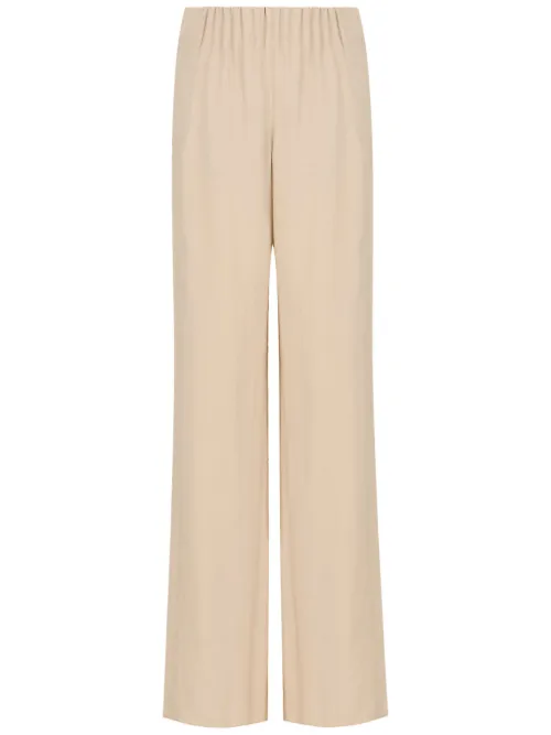 Pantalon à taille élastiquée - Emporio Armani - Modalova