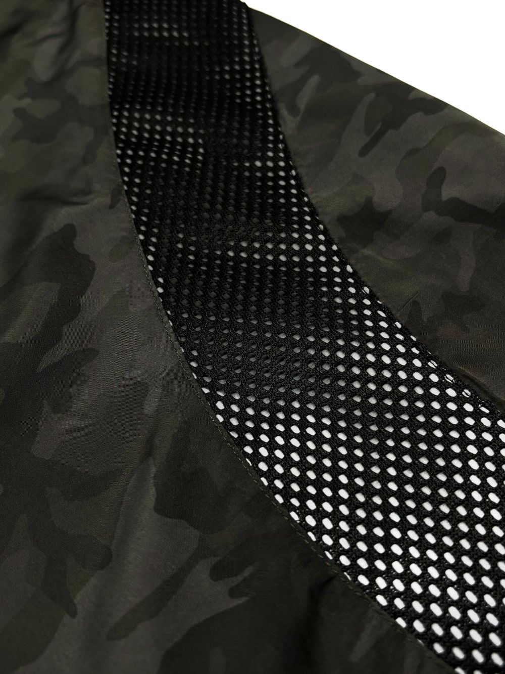 Shop Mostly Heard Rarely Seen Camo Print Joggers In Black