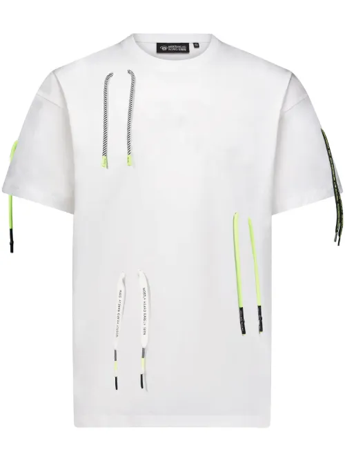 T-shirt à lien de resserrage - Mostly Heard Rarely Seen - Modalova