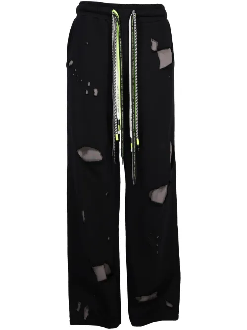 Pantalon de jogging à effet usé - Mostly Heard Rarely Seen - Modalova
