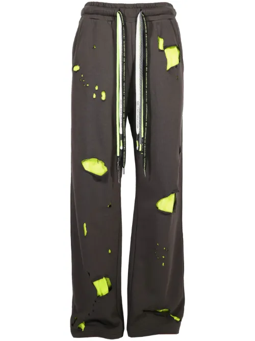 Pantalon de jogging à effet usé - Mostly Heard Rarely Seen - Modalova
