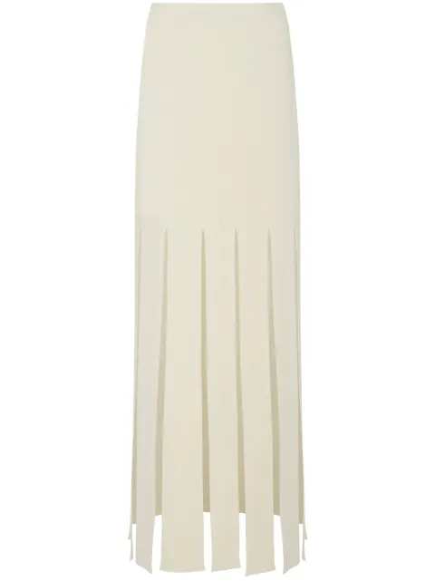 Rosetta Getty fringed maxi skirt