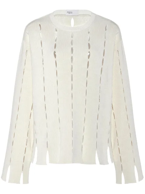 Rosetta Getty cut-out jumper