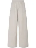 Rosetta Getty wide-leg wool-blend trousers - Neutrals