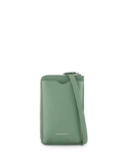 Emporio Armani MyEA faux-leather phone pouch