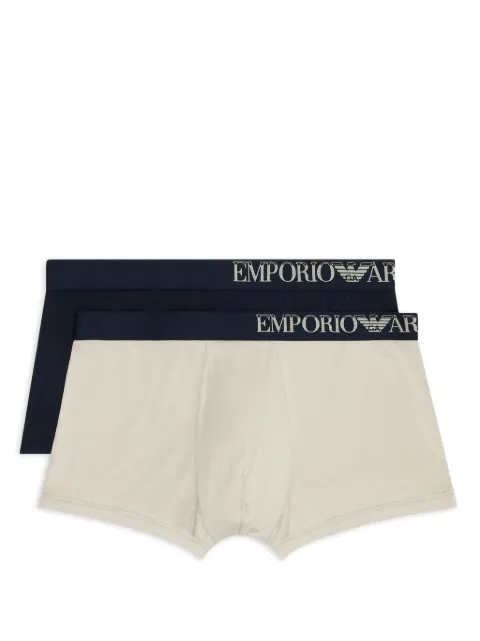 Emporio Armani logo-waistband boxers (pack of two)
