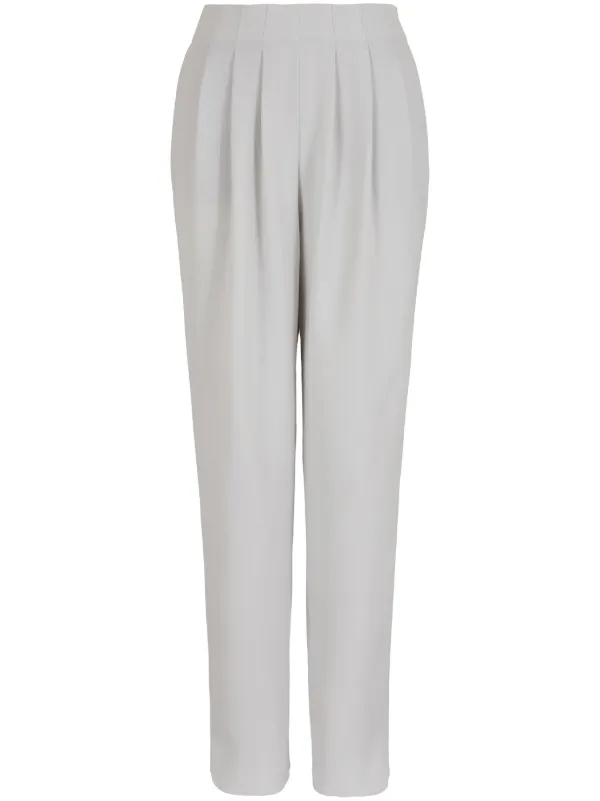 パンツ EMPORIO ARMANI Women Straight Pants 8N2J182NV3Z0100 WHITE Emporio Armani straight-leg Trousers | Neutrals | FARFETCH
