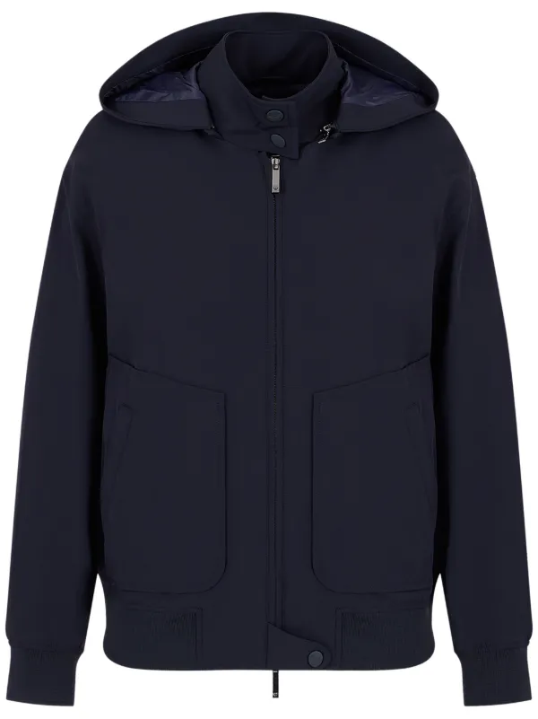 Emporio Armani フーデッド ジップジャケット - Farfetch