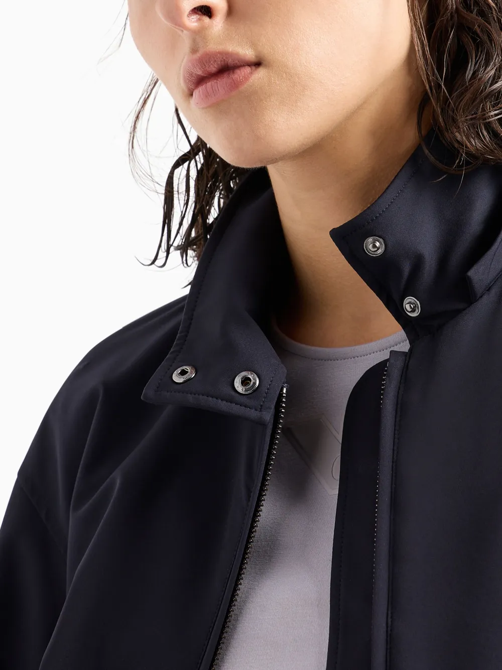 Emporio Armani フーデッド ジップジャケット - Farfetch
