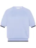 Rosetta Getty x Violet Getty knitted top - Blue