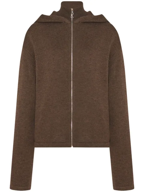 Rosetta Getty x Violet Getty knitted hoodie