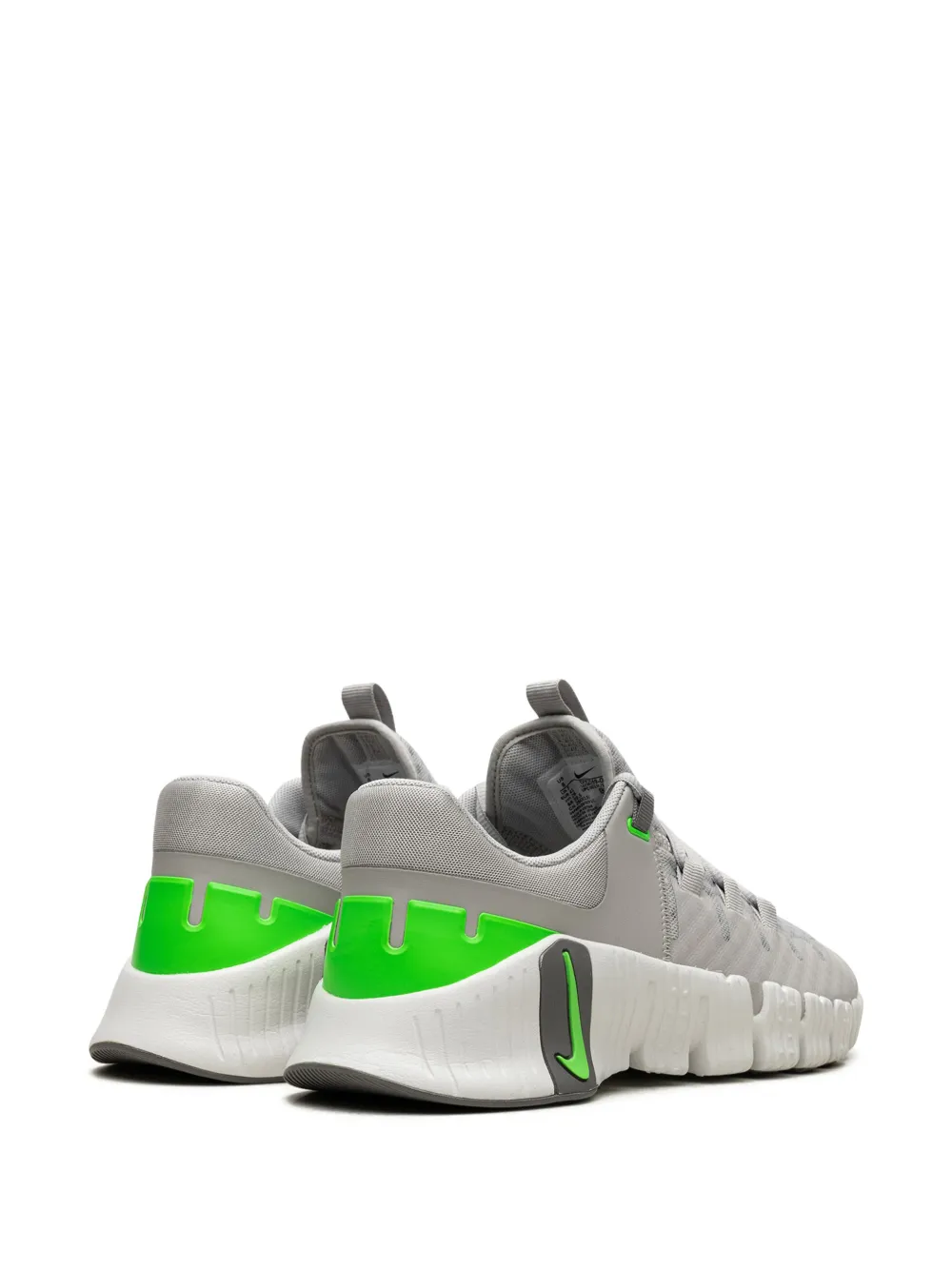 Shop Nike Free Metcon 5 "light Iron" Sneakers In Grey