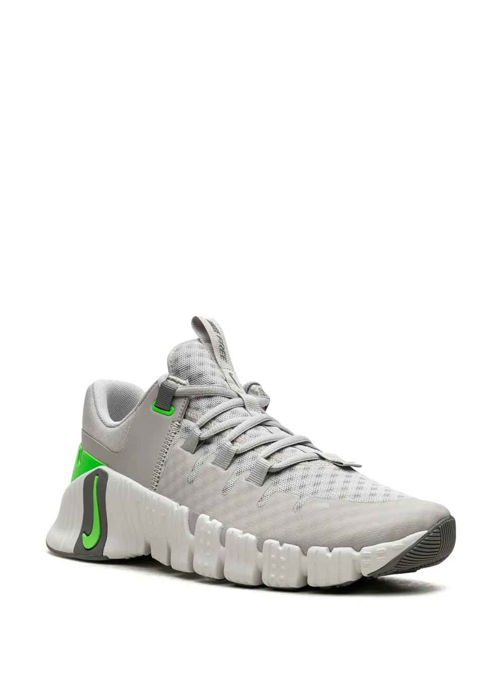 Shop Nike Free Metcon 5 "light Iron" Sneakers In Grey