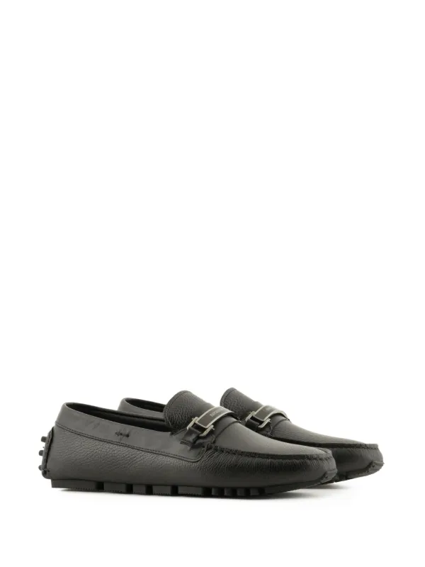 Emporio Armani ドライビングシューズ | ブラウン | FARFETCH JP