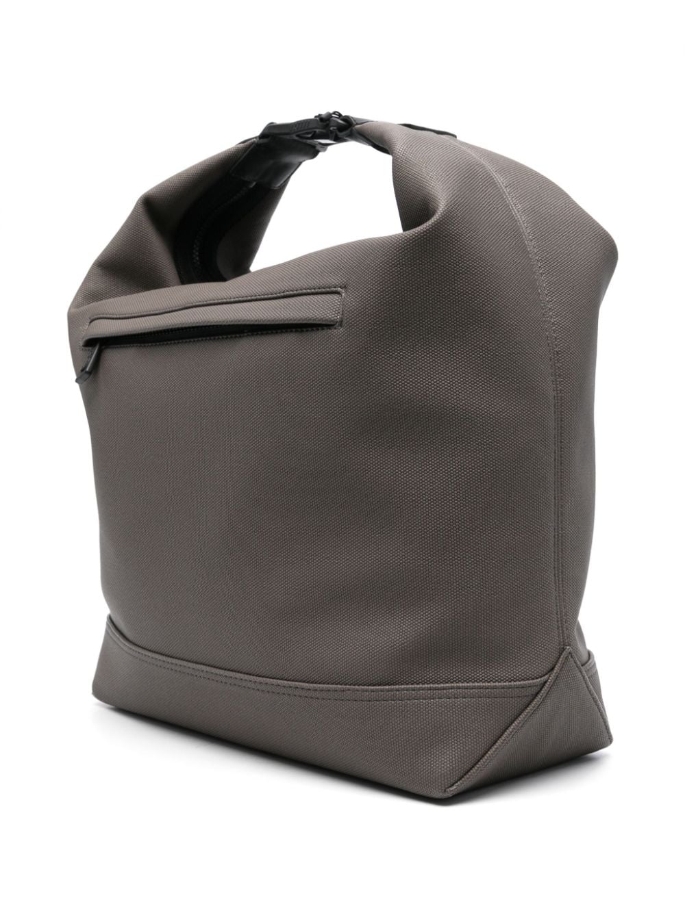 Shop Moncler Nakoa Tote Bag In Grau