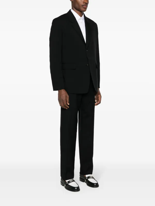 Jil Sander single-breasted Wool Suit | Black | FARFETCH