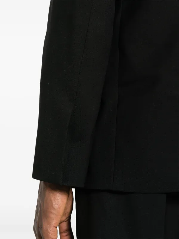 Jil Sander single-breasted Wool Suit | Black | FARFETCH