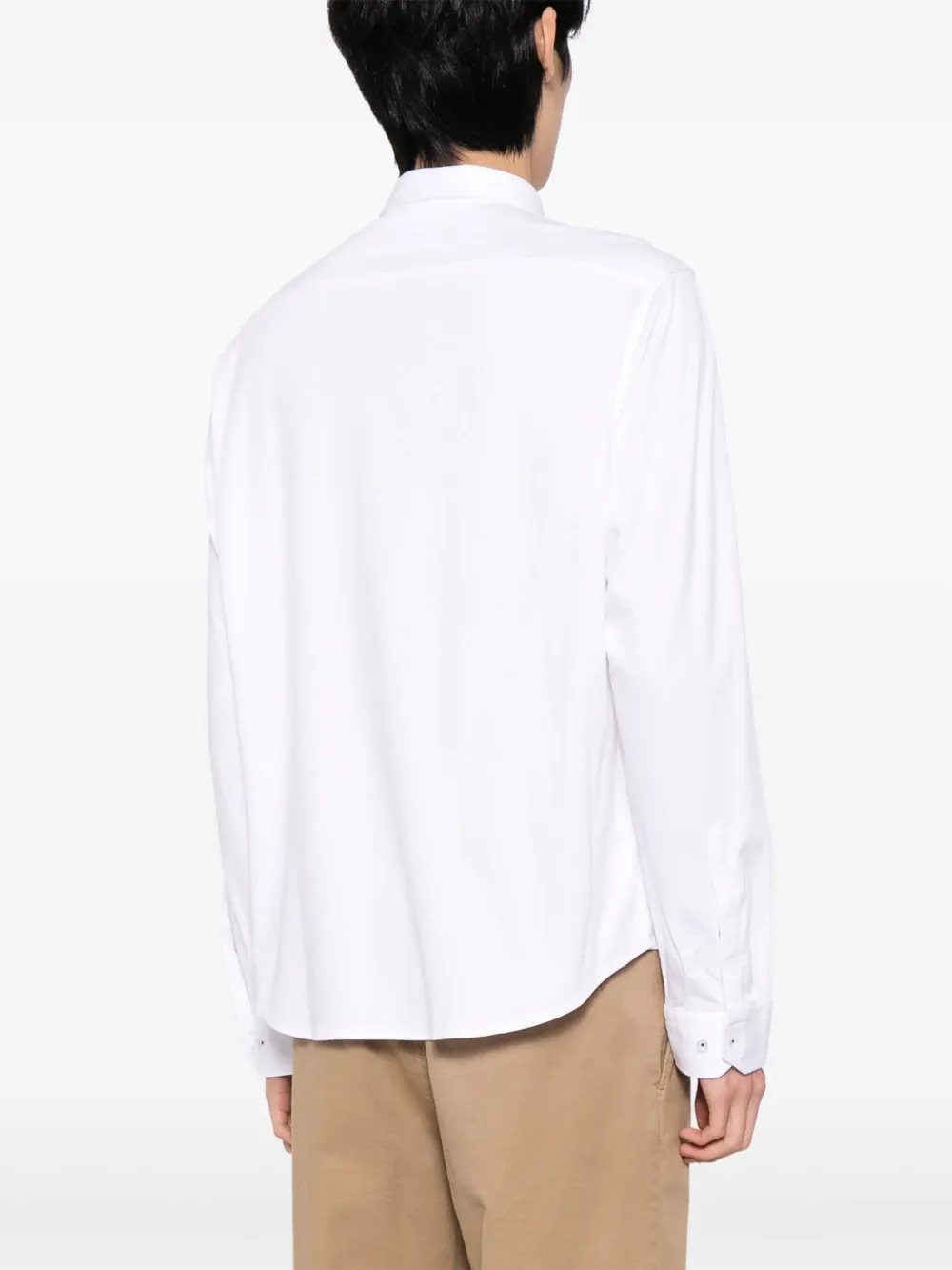 BOSS T-shirt met logo Wit