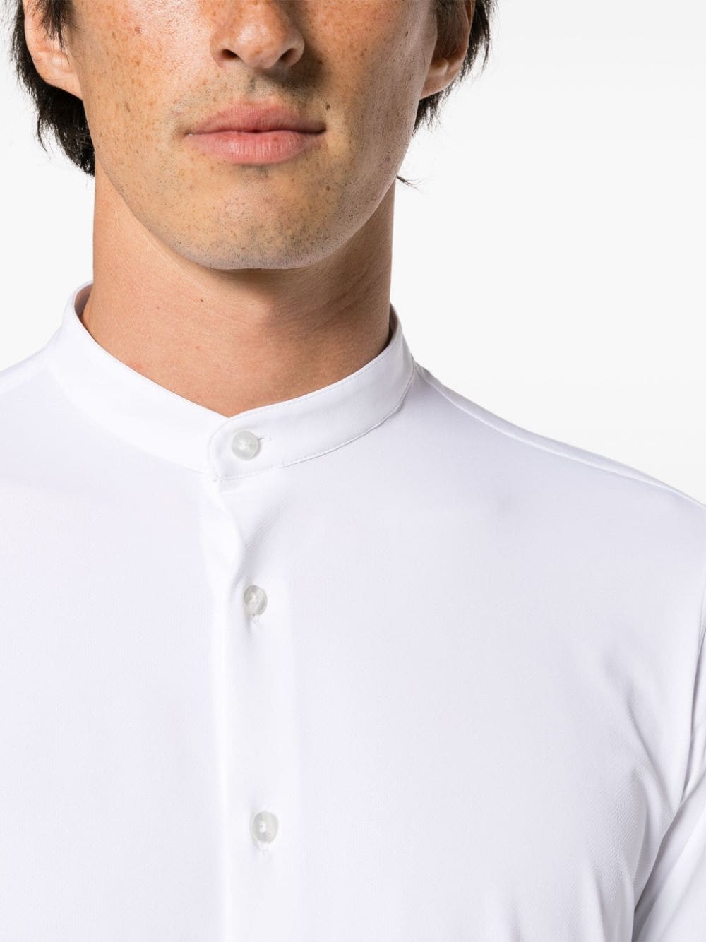 Shop Rrd Stretch Crepe Shirt In White