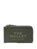 Marc Jacobs The Leather top zip multi wallet - Green
