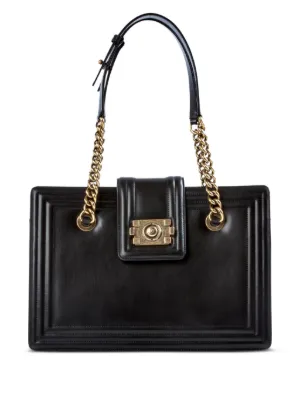 CHANEL Pre-Owned キルティング レザージュエリーボックス | ブラック