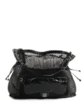 CHANEL Pre-Owned 2011 Classic Flap mesh shoulder bag - Black