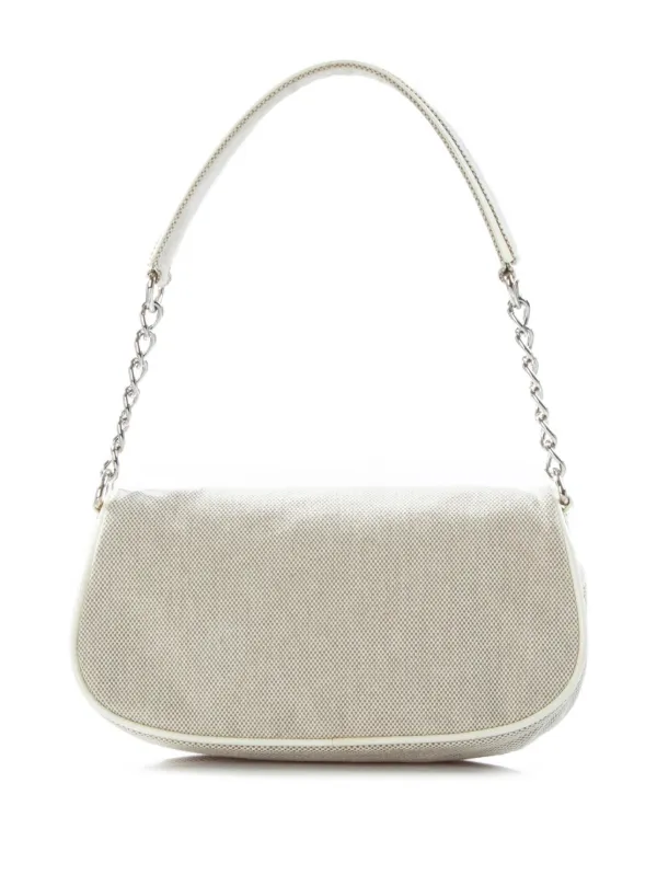 CHANEL Pre-Owned 2005 カメリア フラップ ショルダーバッグ S