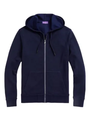 Ralph Lauren Purple Label zip-up Hoodie | Blue | FARFETCH