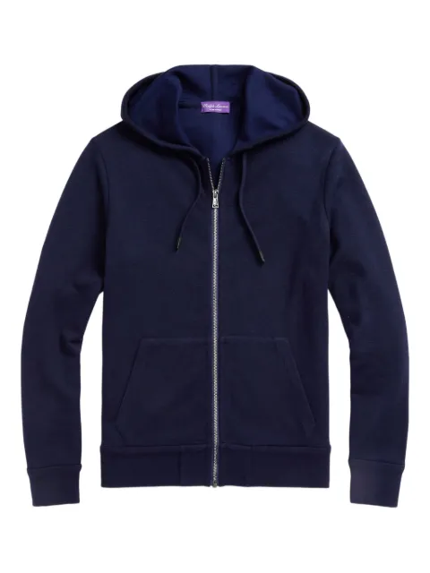 Ralph Lauren Purple Label hooded zip-up sweatshirt