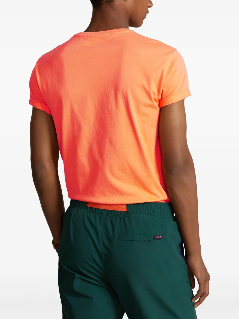 Polo Ralph Lauren T-shirt met borduurwerk Oranje