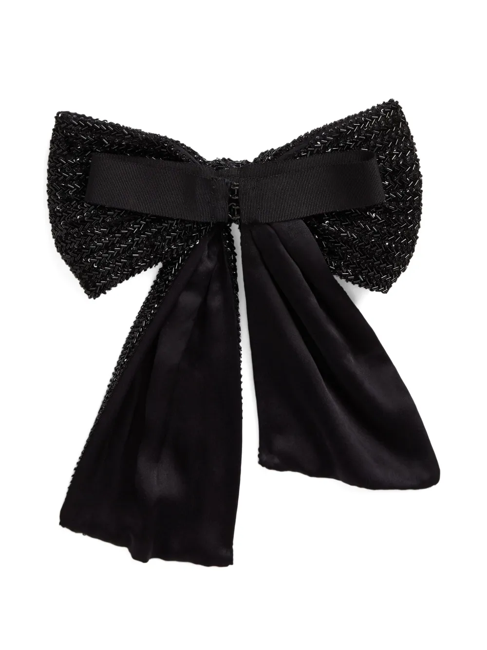 Ralph Lauren Collection Stropdas met strikdetail - Zwart