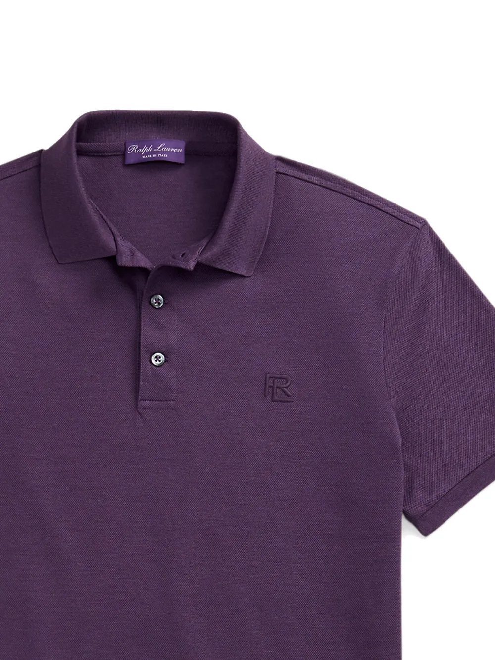 Ralph Lauren Purple Label Poloshirt met Polo Pony-patroon - Paars