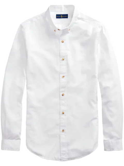 Polo Ralph Lauren рубашка с вышивкой Polo Pony