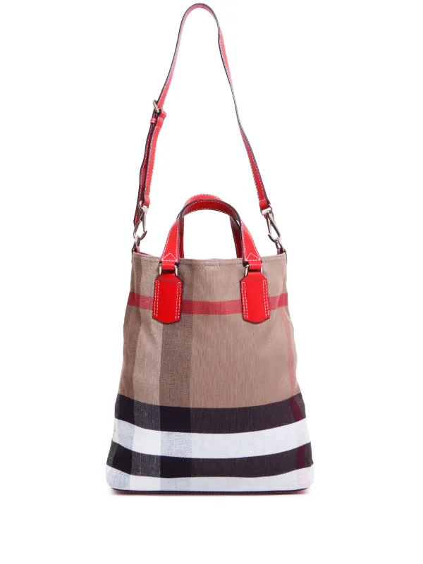 Burberry two way top bag